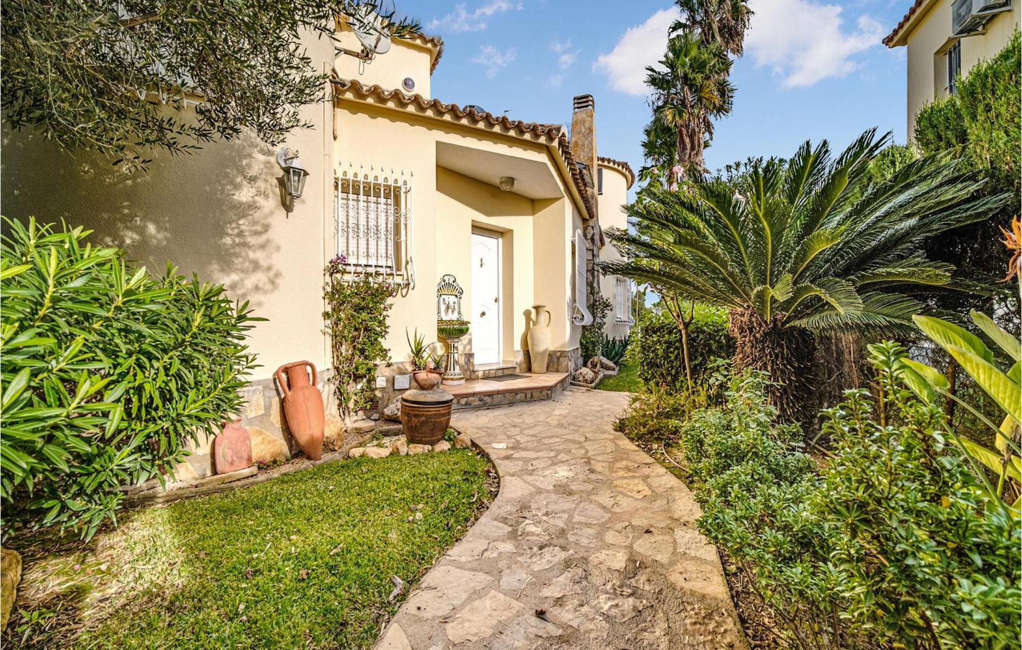 Beautiful Home In Oliva With Kitchen Exterior photo